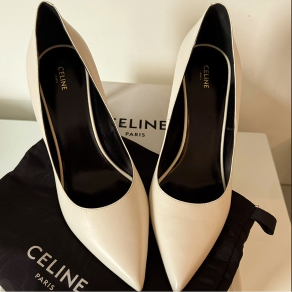 Celine Sharp Shiny Pump 80mm - Picture 1 of 12